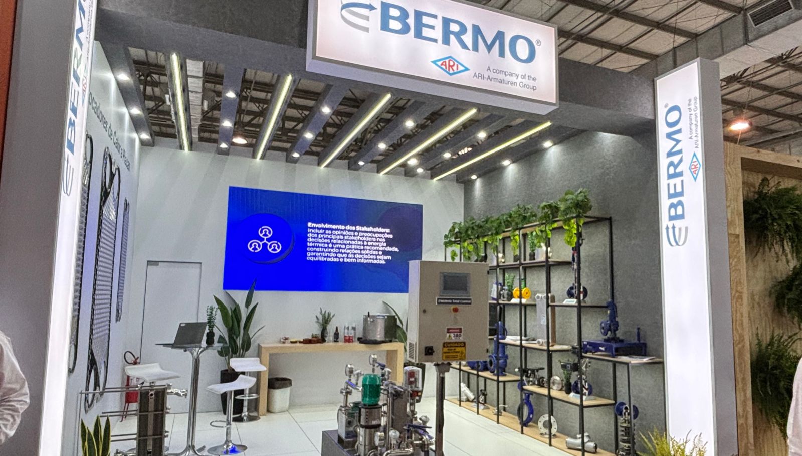 Sustentabilidade e inovação: BERMO apresenta equipamentos industriais de ponta na Febratex